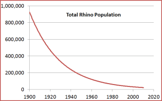Rhino Population Graph
